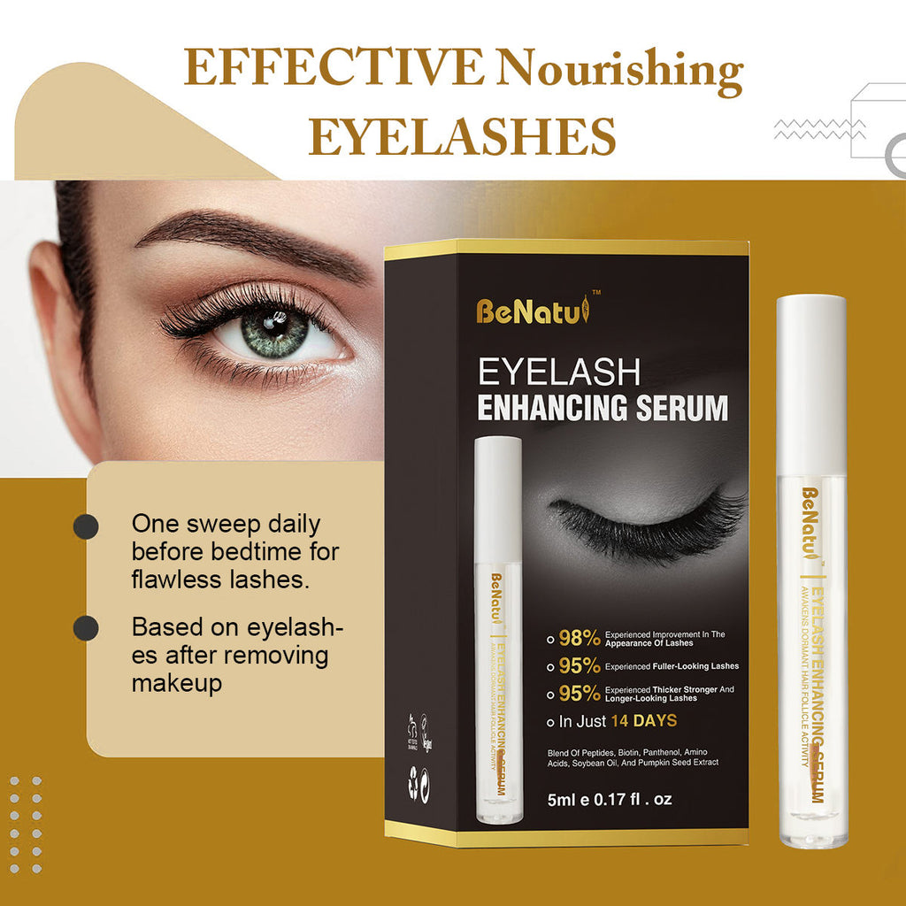 Eyelash enhancing serum