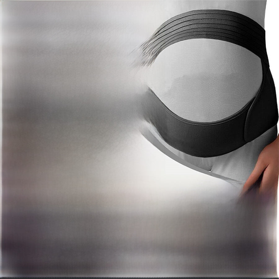 Pregnant Women's Abdominal Care Belt In The Middle And Late Stages Of Adjustable Belly Protection Belt Pregnant Waist Support Belt Velcro Pregnancy Belt