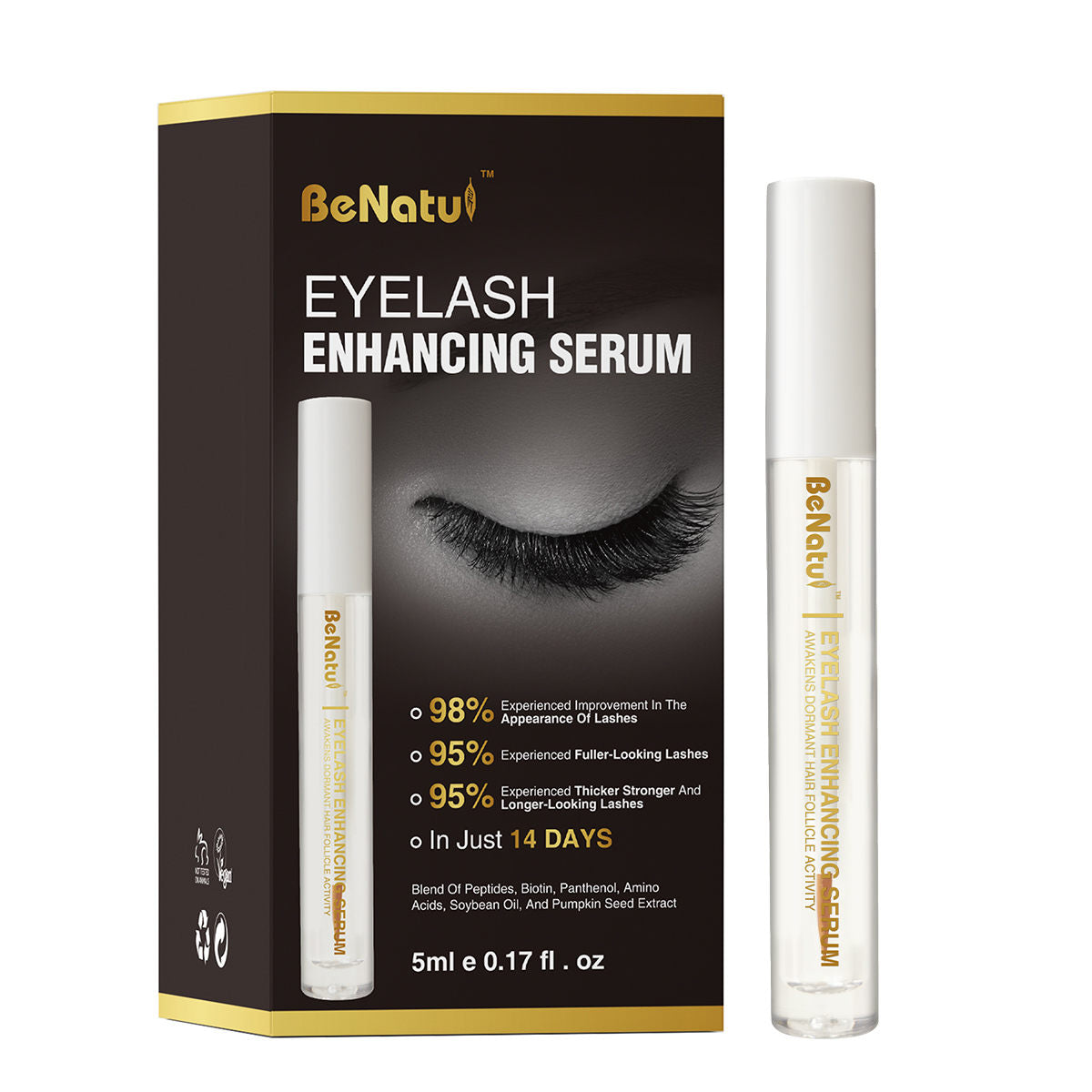 Eyelash enhancing serum